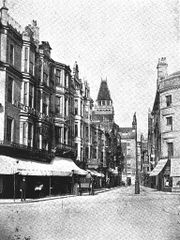 View down Claremont c1911